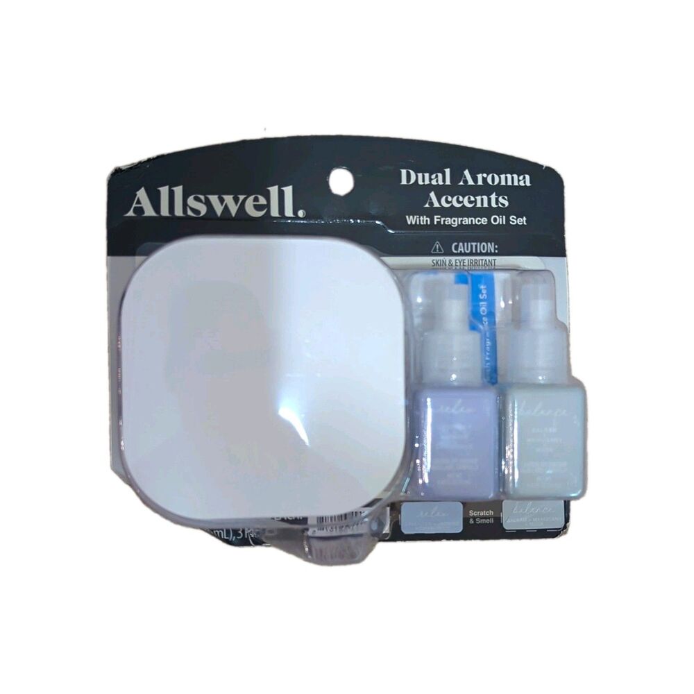 NEW Plug In Allswell Dual Fragrance Bundle with 2 Oils Lavendar & Balance